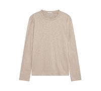 KnowledgeCotton Apparel Herren Slub Long Sleeve Light Feather Grey M