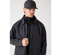 KnowledgeCotton Apparel Herren Vent Canvas 200 Classic Jacke (Größe XL, schwarz)