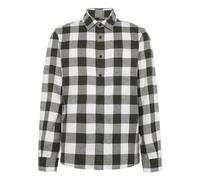 KnowledgeCotton Apparel Kariertes Flanellhemd aus Bio-Baumwolle GOTS/Vegan gruen (green-check) M