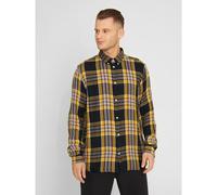 KnowledgeCotton Apparel Kariertes Hemd aus Bio-Baumwolle schwarz (black check) XL
