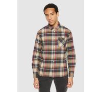 KnowledgeCotton Apparel Kariertes Hemd CHECKERED SHIRT Flanell aus Bio-Baumwolle braun (multicheck) S