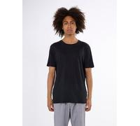 KnowledgeCotton Apparel Linen T-Shirt black - Größe L