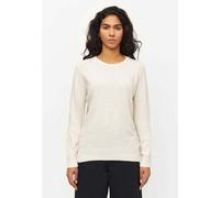 KnowledgeCotton Apparel kuscheliger Pullover - Crew Neck - aus Lammswolle Buttercream (Natur) M