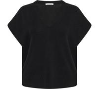 KnowledgeCotton Apparel Lambswool Knit Vest Damen Pullover schwarz Größe S Lifestyle Hautfreundlich