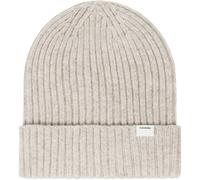 KnowledgeCotton Apparel Lambswool Rib Mützen & Beanies beige Größe ONE SIZE Lifestyle Schnell trocknend