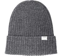 KnowledgeCotton Apparel Lambswool Rib Mützen & Beanies grau Größe ONE SIZE Lifestyle Schnell trocknend