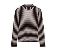 KnowledgeCotton Apparel Damen Rib High Neck Longsleeve (Größe XS, braun)
