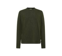 KnowledgeCotton Apparel Langarmshirt Slub-Jersey aus Bio-Baumwolle grün-forrest-night XL