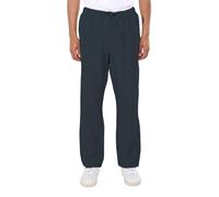 KnowledgeCotton Apparel Lange Hose FIG Loose aus Bio-Leinen blau (total eclipse) yarn dyed XXL