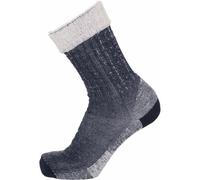 KnowledgeCotton Apparel Lange Wintersocken LOW TERRY SOCKS mit Bio-Wolle blau (total eclipse) 38-42