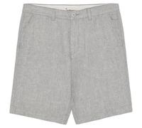 KnowledgeCotton Apparel Regular Shorts CHUCK aus Bio-Leinen grau-yarndyed-ultimate-grey 34