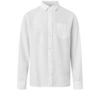KNOWLEDGE COTTON APPAREL Leinenhemd weiss | XL