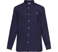 KnowledgeCotton Apparel Linen Shirt total eclipse - Größe M