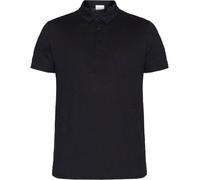 KnowledgeCotton Apparel Linen Polo black - Größe M