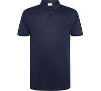 KnowledgeCotton Apparel - Linen Polo - Polo-Shirt, Gr. XL, blau (TotalEclipse)