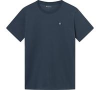 Knowledge Cotton Loke M - T-Shirt - Herren S Dark Blue