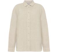 KnowledgeCotton Apparel Loose Linen Damen Blusen beige Größe L Lifestyle Hautfreundlich