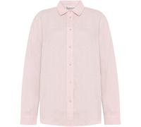 KnowledgeCotton Apparel Damen Loose Linen Bluse (Größe XS, rosa)