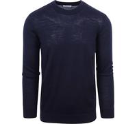 KnowledgeCotton Apparel Merino Knit Crew, L, total Eclipse