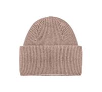KnowledgeCotton Apparel Mütze - Cashmere Rib Beanie Kelp Melange (Braun)