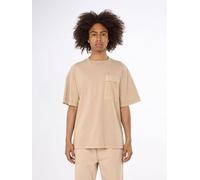 KnowledgeCotton Apparel NUANCE BY NATURE loose T-Shirt Safari (Beige) S