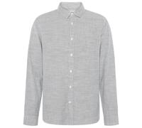 KnowledgeCotton Apparel - Organic Cotton Striped Shirt - Hemd, Gr. XXL, grau (BlueStripe)