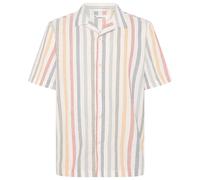 KnowledgeCotton Apparel - Organic Cotton Striped Shirt - Hemd, Gr. XXL, weiß (MultiColorStripe)