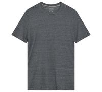 KnowledgeCotton Apparel - Organic Linen Striped T-Shirt - T-Shirt, Gr. M, grau (Navy)
