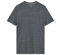 KnowledgeCotton Apparel - Organic Linen Striped T-Shirt - T-Shirt, Gr. XXL, grau (Navy)
