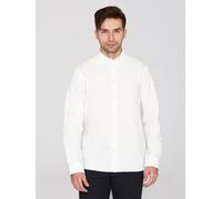 KnowledgeCotton Apparel Oxford Hemd - HARALD small owl oxford regular fit shirt - aus Bio-Baumwolle Black Jet S