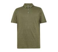 KnowledgeCotton Apparel Poloshirt Regular aus Bio-Leinen grün (burned-olive) S