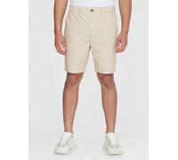 KnowledgeCotton Apparel Popelin Shorts FIG Loose aus Bio-Baumwolle natur light (feather grey) S