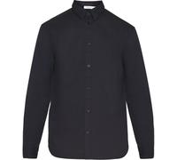 KnowledgeCotton Apparel Poplin Shirt black - Größe XL