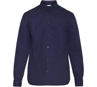 KnowledgeCotton Apparel Poplin Shirt total eclipse - Größe L