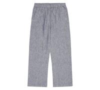 KnowledgeCotton Apparel POSEY weite, mittelhohe Leinenhose - GOTS/Vegan blau (vintage-indigo) XS