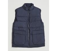 KnowledgeCotton Apparel Puffer Vest Night Sky Blau L