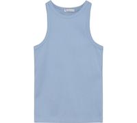 KnowledgeCotton Apparel Racer Rib Top Damen Tanktops blau Größe M Lifestyle Elastisch