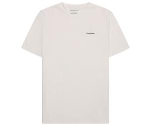 KnowledgeCotton Apparel - Regenerative Organic Cotton Back Print T-Shirt - T-Shirt, Gr. L, weiß (Egret)