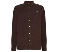 KnowledgeCotton Apparel - Regular 26-Wales Corduroy Shirt - Hemd, Gr. XL, braun (ChocolateTorte)