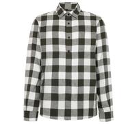 KnowledgeCotton Apparel - Regular Fit Checkered Flannel - Hemd, Gr. XL, grau (GreenCheck)