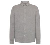 KnowledgeCotton Apparel - Regular Fit Dobby Look Shirt - Hemd, Gr. 3XL, grau (LightFeatherGray)