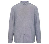 KnowledgeCotton Apparel - Regular Fit Heavy Twill Flannel - Hemd, Gr. 3XL, grau (NightSky)