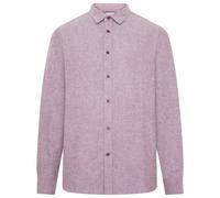 KnowledgeCotton Apparel - Regular Fit Heavy Twill Flannel - Hemd, Gr. L, lila (Fig)