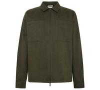 KnowledgeCotton Apparel - Regular Fit Twill Overshirt - Hemd, Gr. M, oliv (ForrestNight)