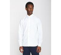 KnowledgeCotton Apparel Regular Hemd ALF Crispy aus Bio-Baumwolle - ROC/GOTS/Vegan weiss (bright) white XL