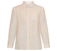 KnowledgeCotton Apparel - Regular Linen Shirt - Hemd, Gr. XXL, beige (Yarndyed/LightFeatherGray)