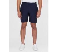 KnowledgeCotton Apparel Linen Shorts total eclipse - Größe 36 inch