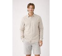 KnowledgeCotton Apparel Regular Shorts CHUCK aus Bio-Leinen grau-yarndyed-ultimate-grey 29