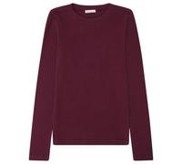 KnowledgeCotton Apparel Longsleeve Rib Scoop Neck Fig XL