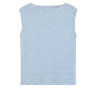 KnowledgeCotton Apparel Shirt VIOLET aus Bio-Leinen blau (skyway) XL